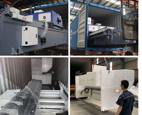 De hydraulische V-Machine van de Groefsnijder 5,5 kW Roestvrij staalcnc V het Groeven Machine Dubbele Kant