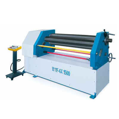 Klein Plaat Buigend Rolling Machine Asymmetrisch W11F Aanvankelijk Snuifje 3 Rollen 2000mm