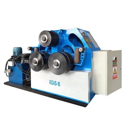 W24S-45 hydraulische van de de Buigende Machinehoek van de Drie Rolpijp het Staalbuis die Machine maken
