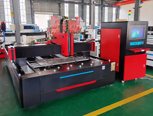 1000W CNC de Snijmachine 10 Mm-de Lasersnijder 4000x2000mm van de Vezellaser van het Metaalblad