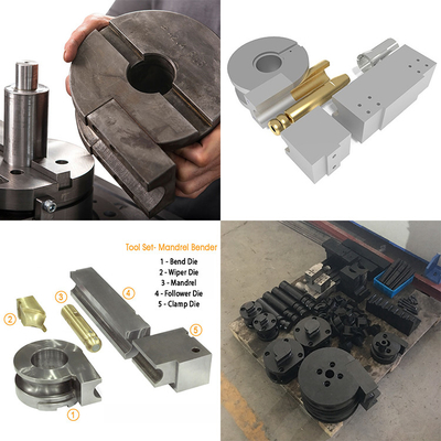 CNC ss van de Doornbuigmachine Hydraulische van de de uitlaatbuis van het Metaalstaal de pijp buigende machine voor verkoop
